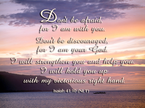 Scripture To Go - Encouraging Ecards - Don't be afraid for 